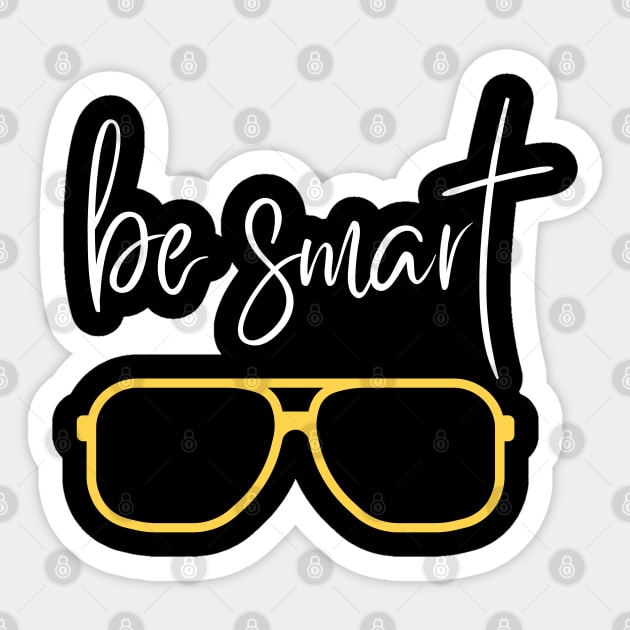 Be Smart Sticker by PARABDI